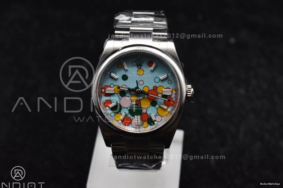 Dial UrbanStyle Steel Clean VR 955 36mm 904L 126000 Perpetual Edition Celebration Oyster Best 1:1 0216